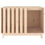 Caseta para perros madera maciza de pino 100x70x72 cm de vidaXL, Casetas para perros - Ref: Foro24-822491, Precio: 127,41 €, ...