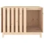 Caseta para perros madera maciza de pino 100x70x72 cm de vidaXL, Casetas para perros - Ref: Foro24-822491, Precio: 152,64 €, ...