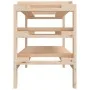 Massiver Kiefernholz-Weinregal 109,5x30x42 cm von vidaXL, Weinregale - Ref: Foro24-822551, Preis: 44,37 €, Rabatt: %