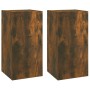 Muebles para TV 2 uds madera roble ahumado 30,5x30x60 cm de vidaXL, Muebles TV - Ref: Foro24-815742, Precio: 61,46 €, Descuen...