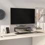 Soporte para monitor negro 37x28x11,5 cm de vidaXL, Muebles TV - Ref: Foro24-51725, Precio: 19,24 €, Descuento: %
