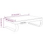 Soporte para monitor negro 37x28x11,5 cm de vidaXL, Muebles TV - Ref: Foro24-51725, Precio: 19,24 €, Descuento: %