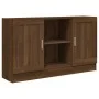 Aparador de madera contrachapada roble marrón 120x30,5x70 cm de vidaXL, Aparadores - Ref: Foro24-815626, Precio: 112,01 €, De...