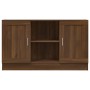 Aparador de madera contrachapada roble marrón 120x30,5x70 cm de vidaXL, Aparadores - Ref: Foro24-815626, Precio: 114,88 €, De...