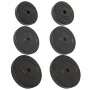 Discos de pesas 6 piezas cemento 30 kg de vidaXL, Peso libre - Ref: Foro24-93599, Precio: 59,87 €, Descuento: %
