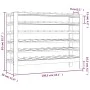 Botellero madera maciza de pino 109,5x30x82 cm de vidaXL, Botelleros - Ref: Foro24-822546, Precio: 74,34 €, Descuento: %