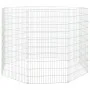Recinto animales corral 8 paneles hierro galvanizado 54x100 cm de vidaXL, Jaulas y habitáculos para animales pequeños - Ref: ...