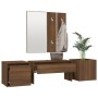 Set de muebles de recibidor madera contrachapada roble marrón de vidaXL, Armarios roperos - Ref: Foro24-3120202, Precio: 144,...