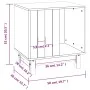 Caseta para perros madera maciza de pino negro 50x40x52 cm de vidaXL, Casetas para perros - Ref: Foro24-822475, Precio: 60,81...