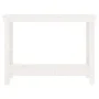 Solid white pine wood workbench 110x50x80 cm by vidaXL, Work tables - Ref: Foro24-822502, Price: 103,88 €, Discount: %