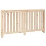 Cubierta de radiador madera maciza de pino 153x19x84 cm de vidaXL, Accesorios para radiadores de calefacción - Ref: Foro24-82...