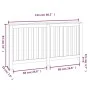 Cubierta de radiador madera maciza de pino 153x19x84 cm de vidaXL, Accesorios para radiadores de calefacción - Ref: Foro24-82...