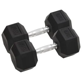 Mancuernas 2 unidades hierro fundido 20 kg de vidaXL, Peso libre - Ref: Foro24-93604, Precio: 99,89 €, Descuento: %