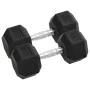 Mancuernas 2 unidades hierro fundido 20 kg de vidaXL, Peso libre - Ref: Foro24-93604, Precio: 99,89 €, Descuento: %