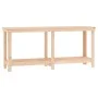 Solid pine wood workbench 180x50x80 cm by vidaXL, Work tables - Ref: Foro24-822511, Price: 124,56 €, Discount: %