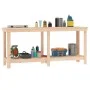 Solid pine wood workbench 180x50x80 cm by vidaXL, Work tables - Ref: Foro24-822511, Price: 124,56 €, Discount: %