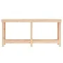 Solid pine wood workbench 180x50x80 cm by vidaXL, Work tables - Ref: Foro24-822511, Price: 124,56 €, Discount: %
