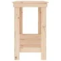 Solid pine wood workbench 180x50x80 cm by vidaXL, Work tables - Ref: Foro24-822511, Price: 124,56 €, Discount: %
