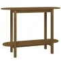Solid pine wood honey brown console table 110x40x80 cm by vidaXL, Coffee table - Ref: Foro24-822300, Price: 63,72 €, Discount: %