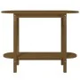 Solid pine wood honey brown console table 110x40x80 cm by vidaXL, Coffee table - Ref: Foro24-822300, Price: 63,72 €, Discount: %