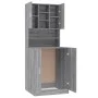 Armario para lavadora madera contrachapada gris Sonoma de vidaXL, Accesorios para lavadoras y secadoras - Ref: Foro24-3120183...