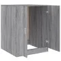 Armario para lavadora madera contrachapada gris Sonoma de vidaXL, Accesorios para lavadoras y secadoras - Ref: Foro24-3120183...