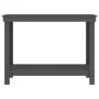 Solid gray pine wood workbench 110x50x80 cm by vidaXL, Work tables - Ref: Foro24-822503, Price: 90,22 €, Discount: %