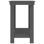 Solid gray pine wood workbench 110x50x80 cm by vidaXL, Work tables - Ref: Foro24-822503, Price: 90,22 €, Discount: %