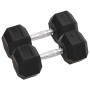Mancuernas 2 unidades hierro fundido 25 kg de vidaXL, Peso libre - Ref: Foro24-93605, Precio: 113,98 €, Descuento: %
