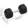 Mancuernas 2 unidades hierro fundido 25 kg de vidaXL, Peso libre - Ref: Foro24-93605, Precio: 111,84 €, Descuento: %
