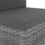Juego de muebles de jardín 6 piezas ratán sintético gris en Conjuntos de jardín | Comprar online en Foru.es