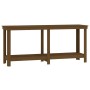 Banco de trabajo madera maciza de pino marrón miel 180x50x80 cm de vidaXL, Mesas de trabajo - Ref: Foro24-822514, Precio: 155...