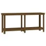 Solid honey brown pine wood workbench 180x50x80 cm by vidaXL, Work tables - Ref: Foro24-822514, Price: 153,55 €, Discount: %