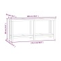 Banco de trabajo madera maciza de pino marrón miel 180x50x80 cm de vidaXL, Mesas de trabajo - Ref: Foro24-822514, Precio: 155...
