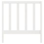 Cabecero de cama madera maciza de pino blanco 95x4x100 cm de vidaXL, Cabeceros y pies de cama - Ref: Foro24-822238, Precio: 3...