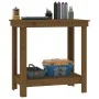 Werkbank Massivholz Kiefer honigbraun 80x50x80 cm von vidaXL, Arbeitstische - Ref: Foro24-822499, Preis: 67,32 €, Rabatt: %