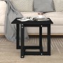 Mesa de centro de madera maciza de pino negra 50x50x45 cm de vidaXL, Mesas de centro - Ref: Foro24-822176, Precio: 43,02 €, D...