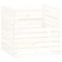Compostador de madera maciza de pino blanco 80x80x78 cm de vidaXL, Compostadores - Ref: Foro24-822188, Precio: 84,46 €, Descu...