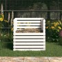 Compostador de madera maciza de pino blanco 80x80x78 cm de vidaXL, Compostadores - Ref: Foro24-822188, Precio: 85,27 €, Descu...