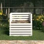Compostador de madera maciza de pino blanco 80x80x78 cm de vidaXL, Compostadores - Ref: Foro24-822188, Precio: 84,46 €, Descu...