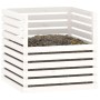 Compostador de madera maciza de pino blanco 80x80x78 cm de vidaXL, Compostadores - Ref: Foro24-822188, Precio: 85,27 €, Descu...