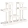 Soporte para plantas madera maciza pino blanco 104,5x25x77,5 cm de vidaXL, Soportes para macetas - Ref: Foro24-822098, Precio...