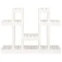 Soporte para plantas madera maciza pino blanco 104,5x25x77,5 cm de vidaXL, Soportes para macetas - Ref: Foro24-822098, Precio...