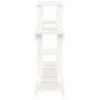 Soporte para plantas madera maciza pino blanco 104,5x25x77,5 cm de vidaXL, Soportes para macetas - Ref: Foro24-822098, Precio...