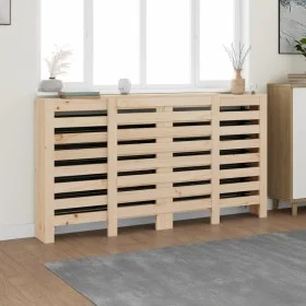 Cubierta de radiador madera maciza de pino 210x21x85 cm de vidaXL, Accesorios para radiadores de calefacción - Ref: Foro24-82...