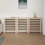 Cubierta de radiador madera maciza de pino 210x21x85 cm de vidaXL, Accesorios para radiadores de calefacción - Ref: Foro24-82...