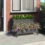 Jardinera de madera de pino maciza gris 110x84x75 cm de vidaXL, Maceteros y jardineras - Ref: Foro24-822264, Precio: 155,57 €...