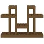 Soporte para plantas madera maciza pino miel 104,5x25x77,5 cm de vidaXL, Soportes para macetas - Ref: Foro24-822100, Precio: ...