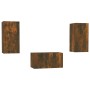 Set de muebles de TV 3 pzas madera contrachapada roble ahumado de vidaXL, Muebles TV - Ref: Foro24-3120230, Precio: 94,17 €, ...
