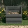 Compostador de madera maciza de pino gris 100x100x102 cm de vidaXL, Compostadores - Ref: Foro24-822194, Precio: 180,76 €, Des...